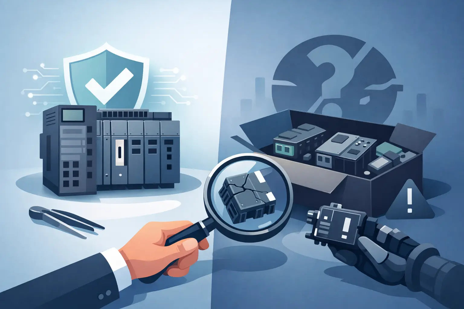 How to Avoid Counterfeit PLC Parts