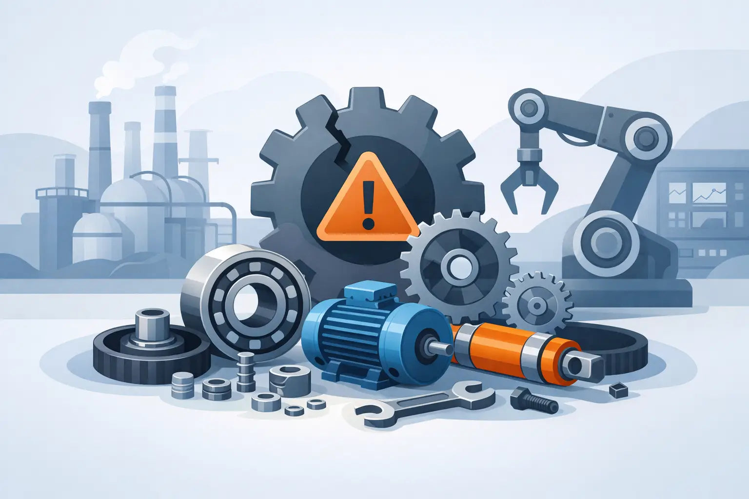 Top Replacement Parts for Plant Downtime