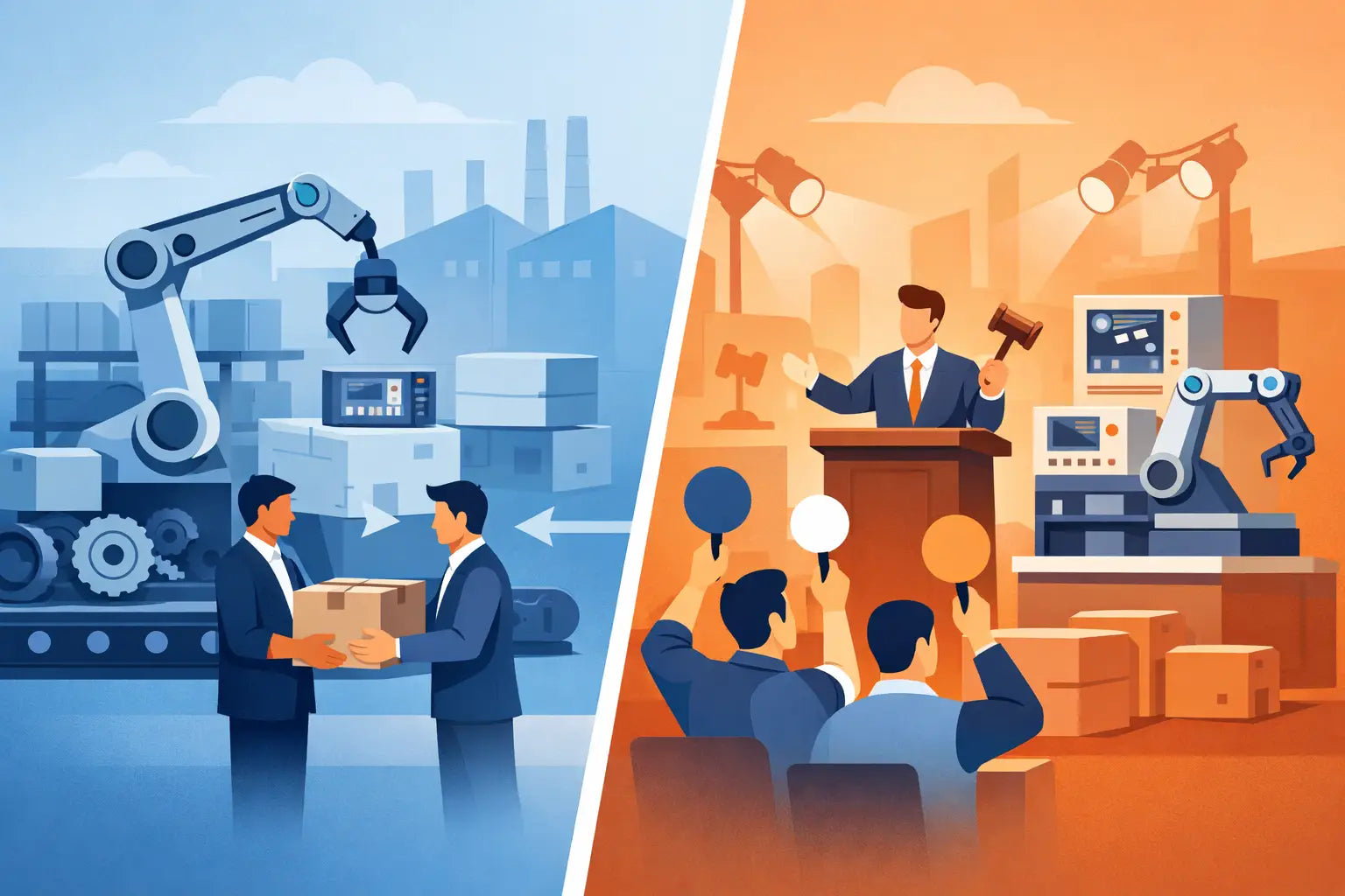 Surplus Buyback vs Auction Resale for Automation Stock