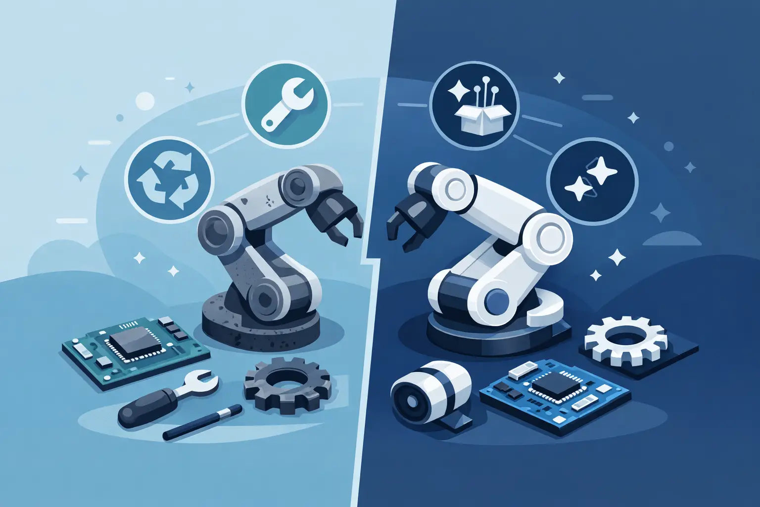 Refurbished Versus New Automation Parts Compared