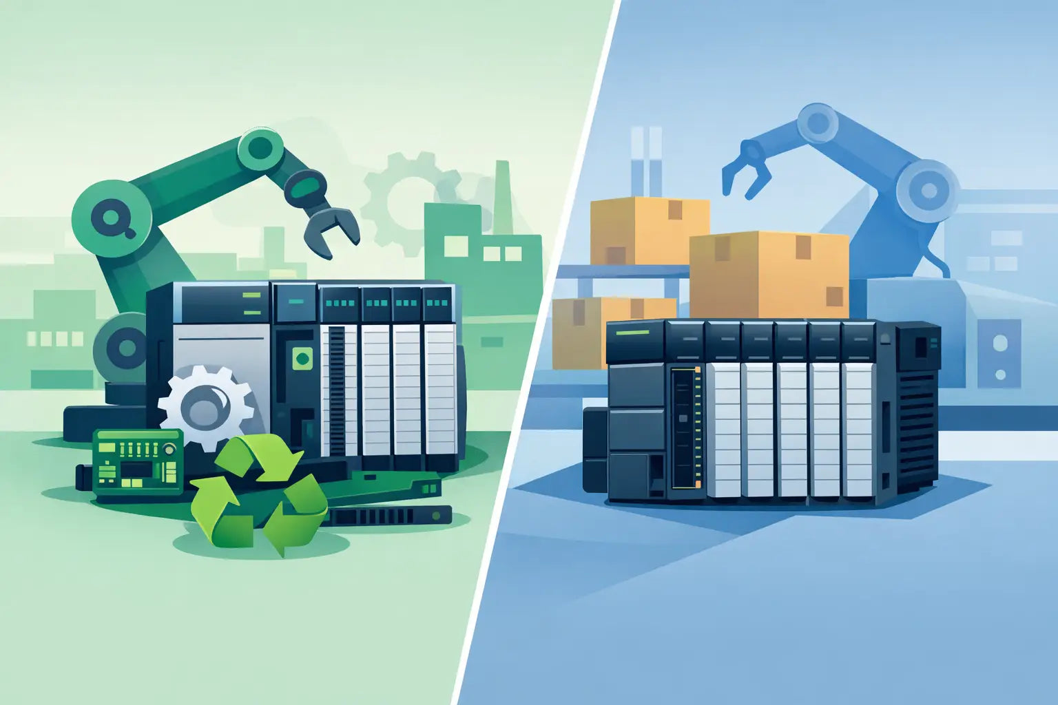 Refurbished PLCs vs OEM Stock