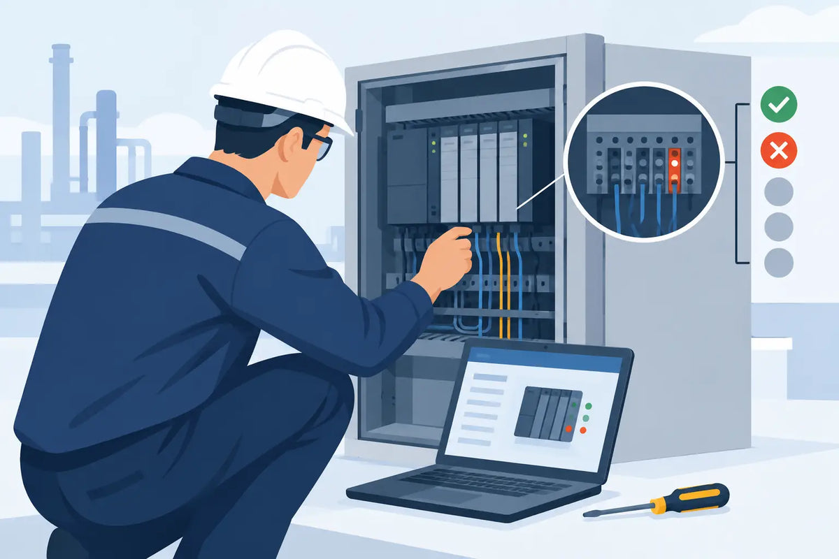 How to Diagnose PLC Input Failures on Site