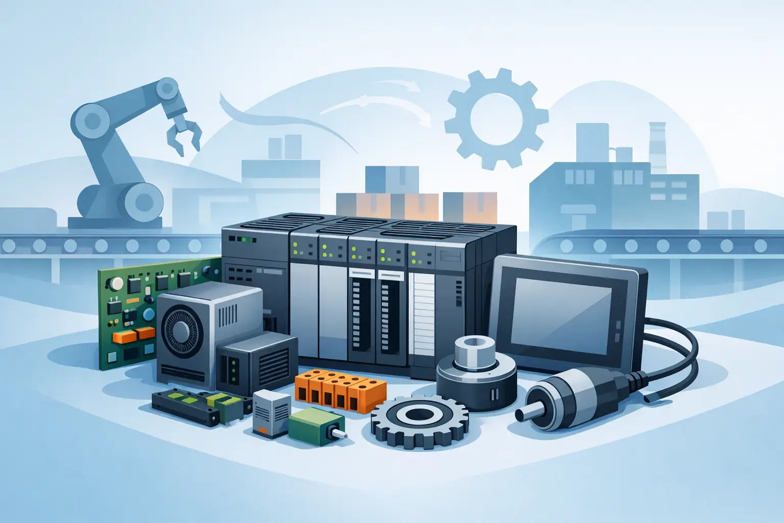 PLC Spare Parts That Keep Production Moving