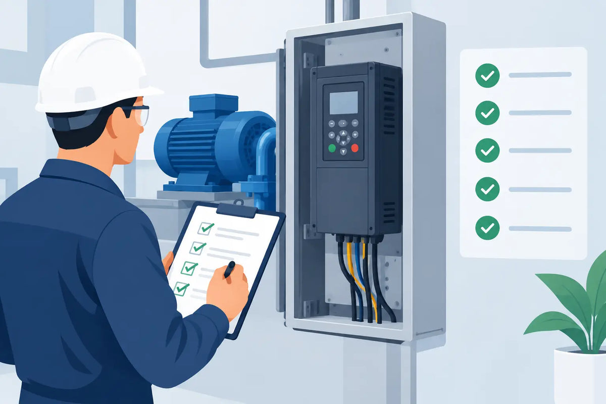 Variable Frequency Drive Commissioning Checklist