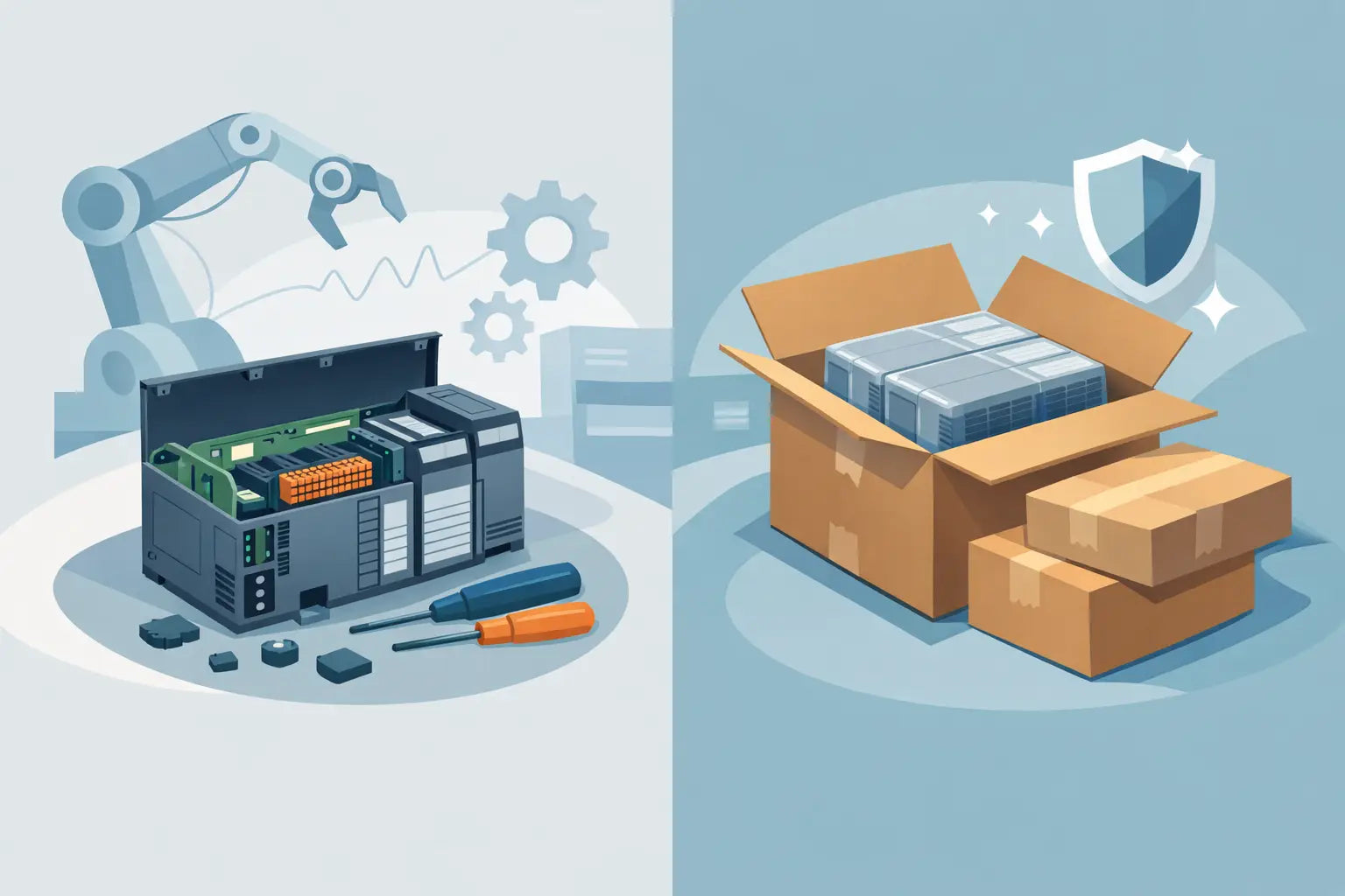 Refurbished PLCs or New Sealed?