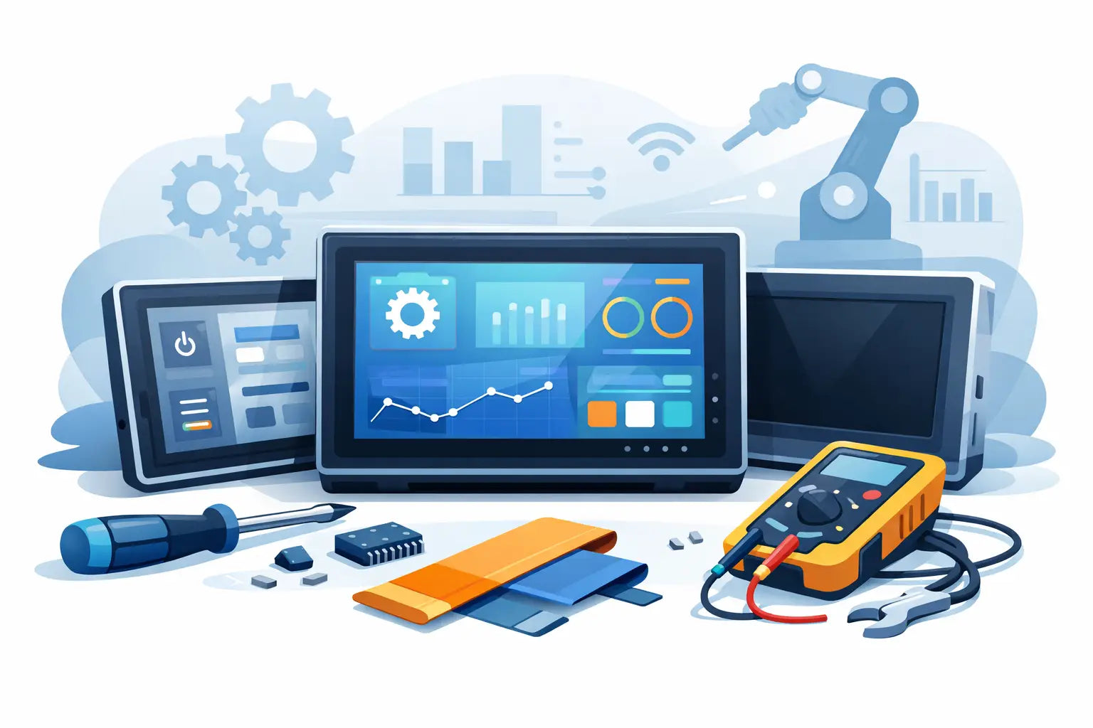 Best Spare HMI Screens Online for Fast Repairs