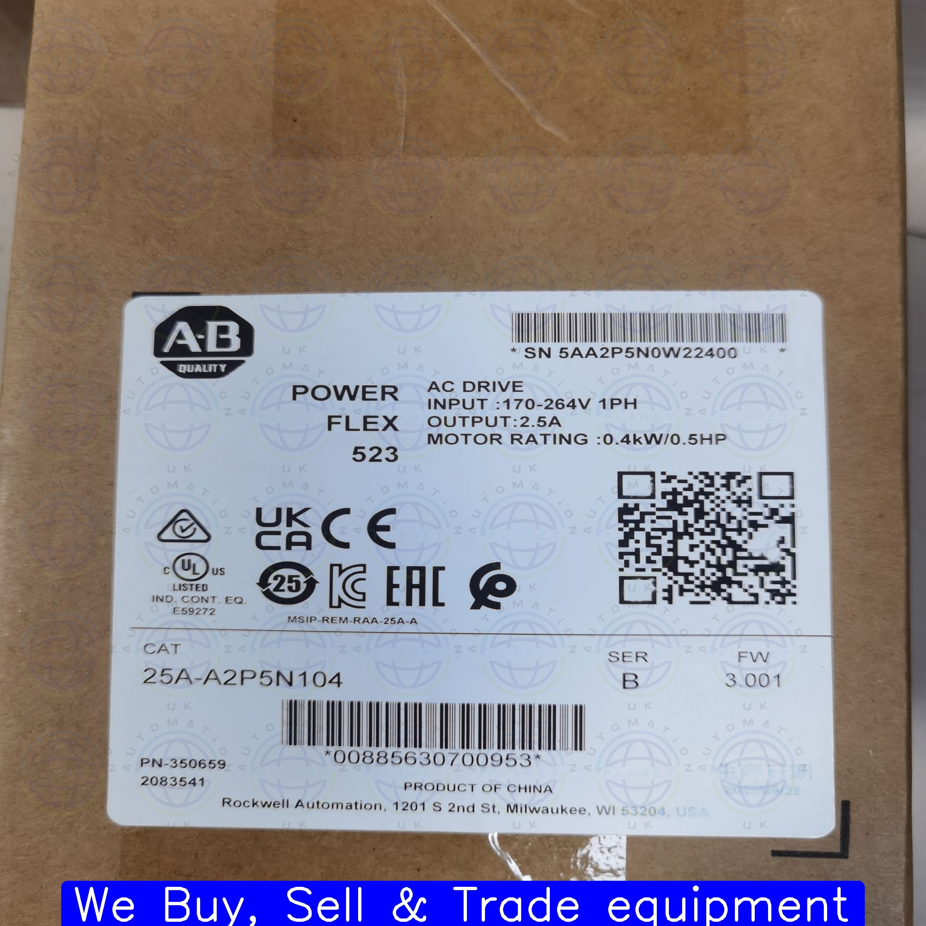 25A-A2P5N104