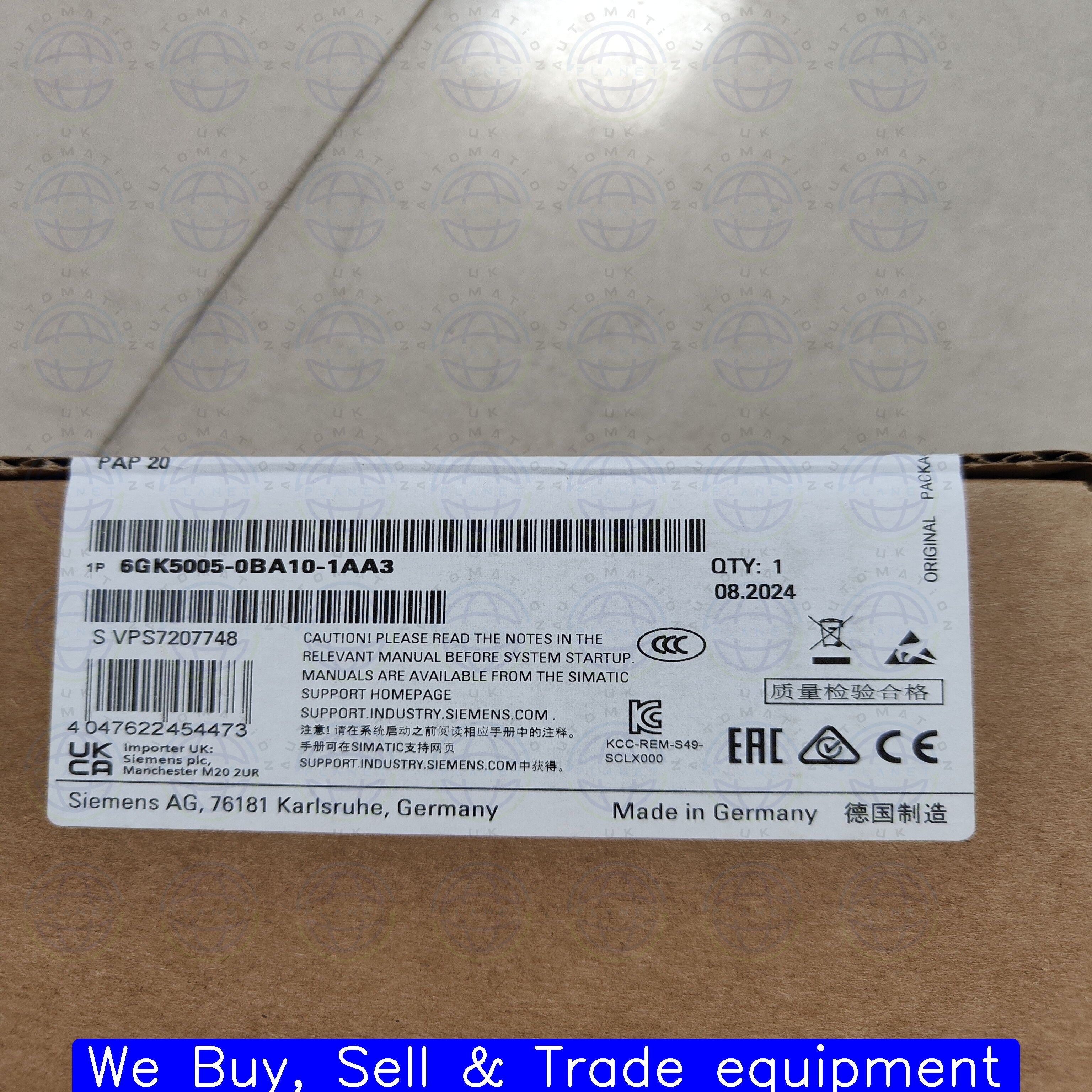 6GK5005-0BA10-1AA3