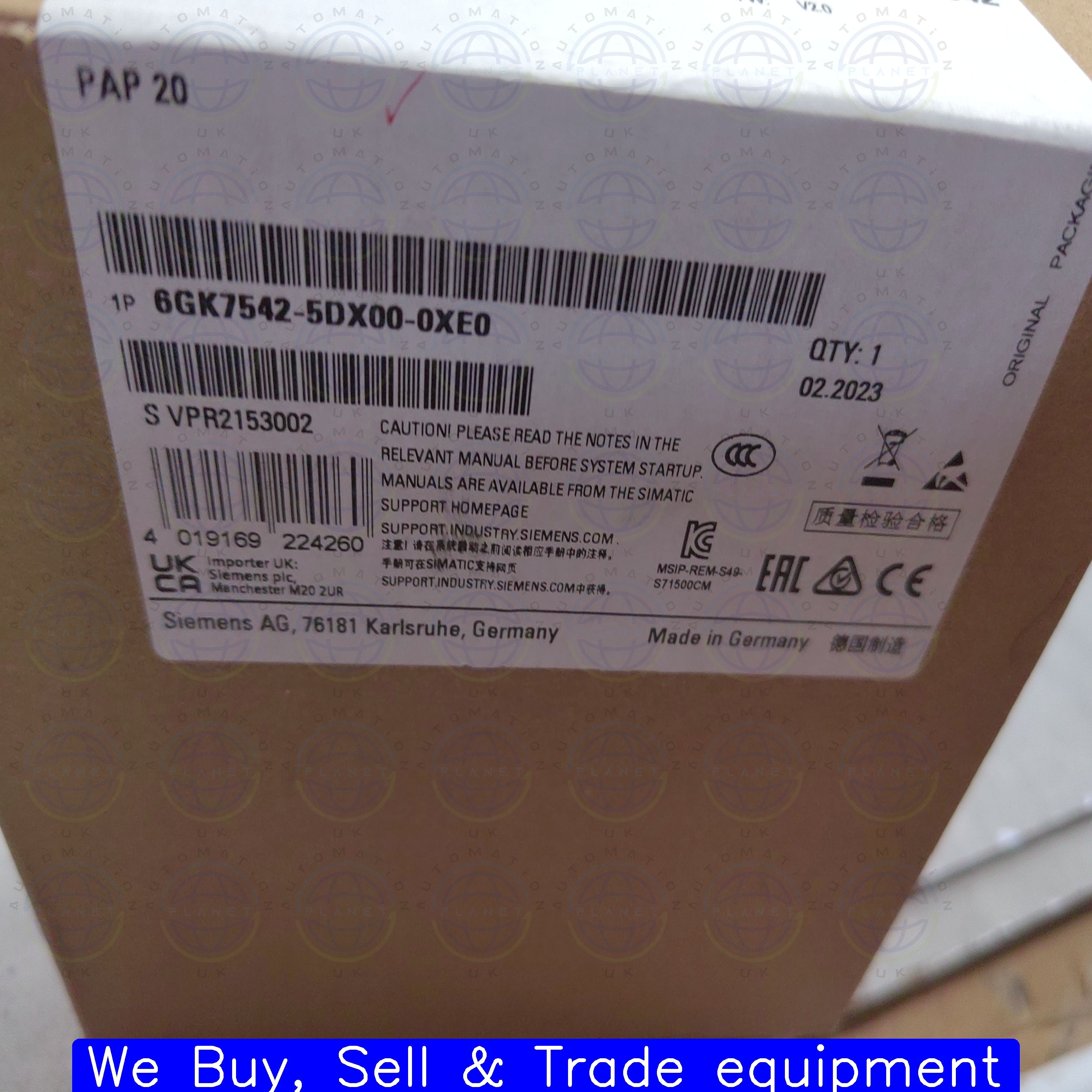 6GK7542-5DX00-0XE0