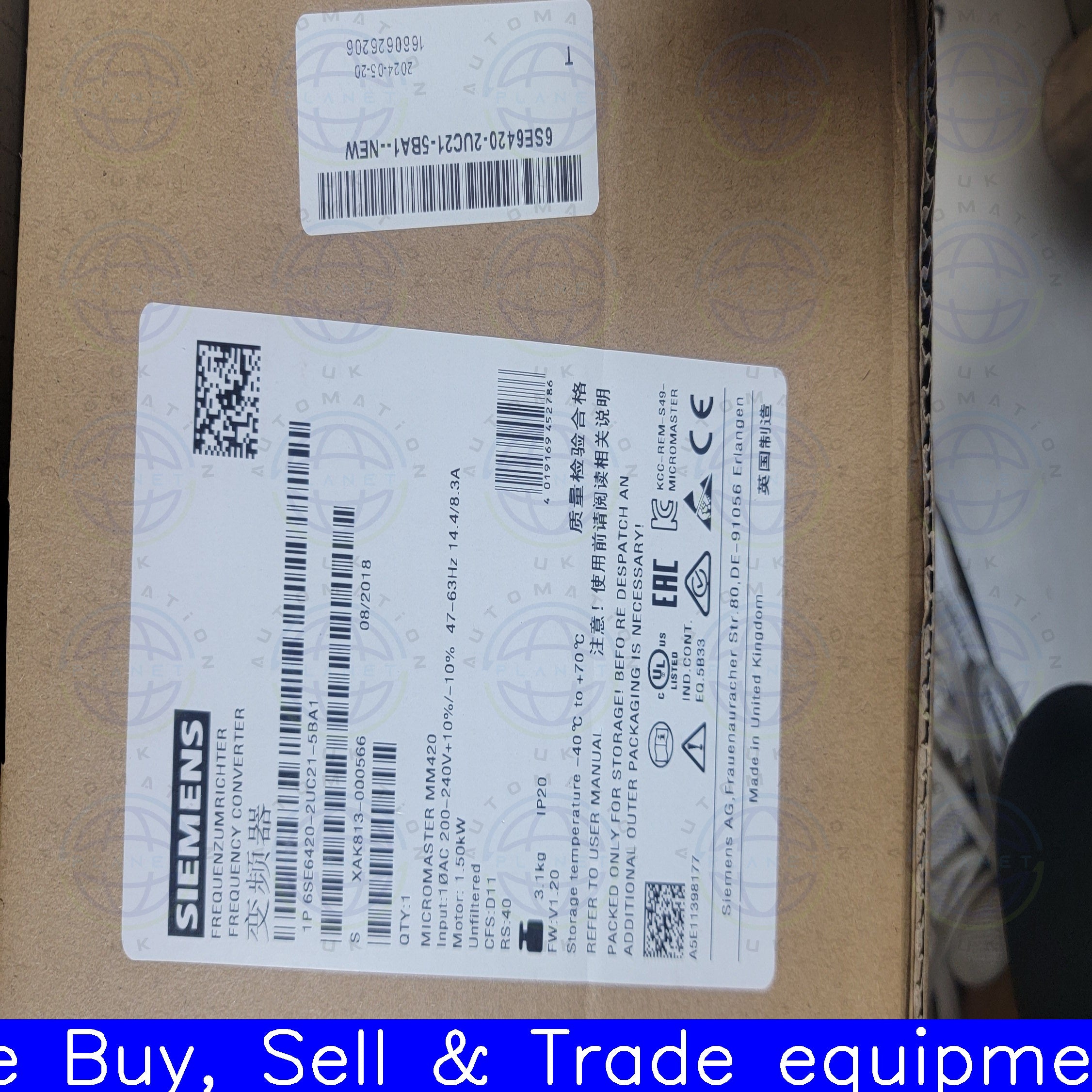 6SE6420-2UC21-5BA1