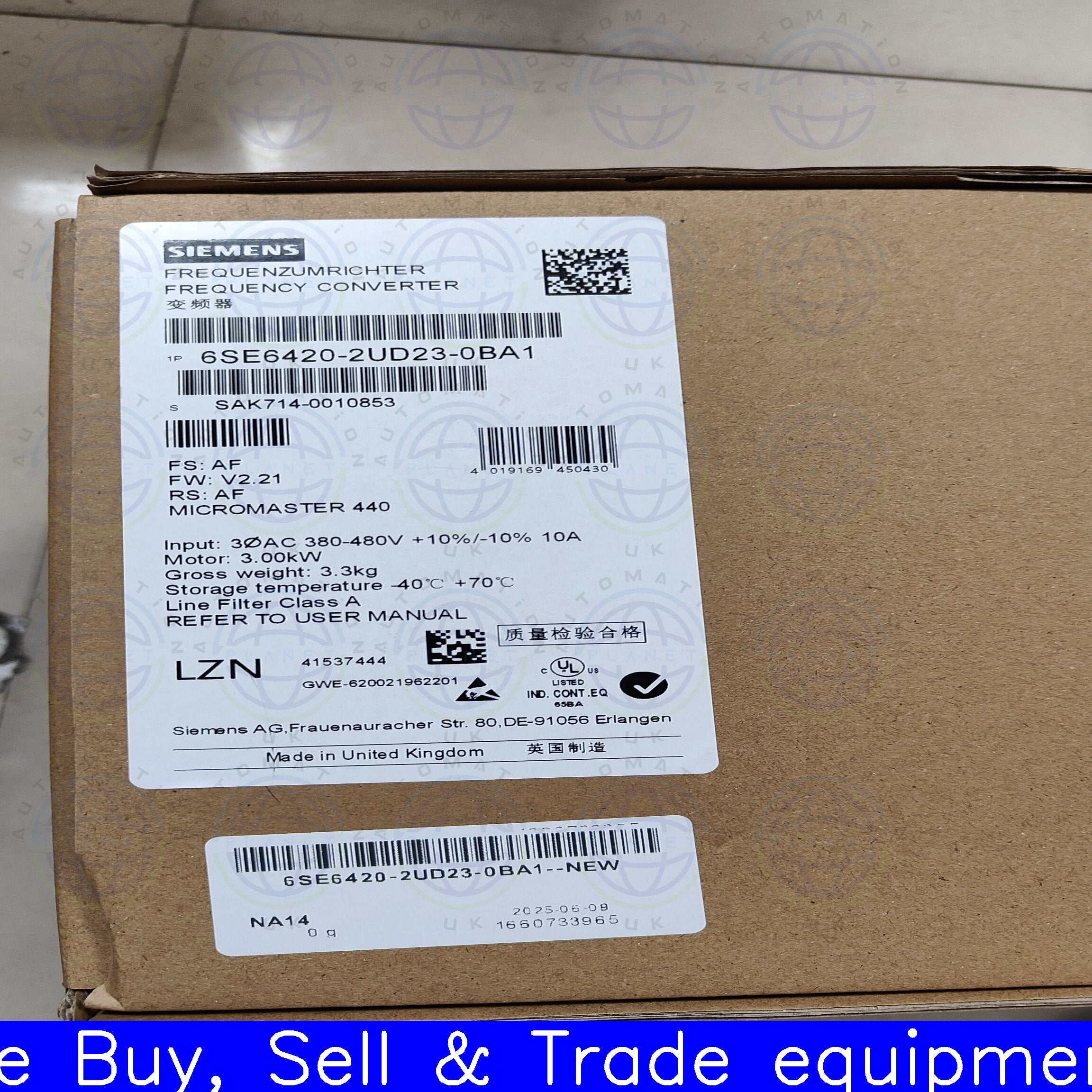 6SE6420-2UD23-0BA1