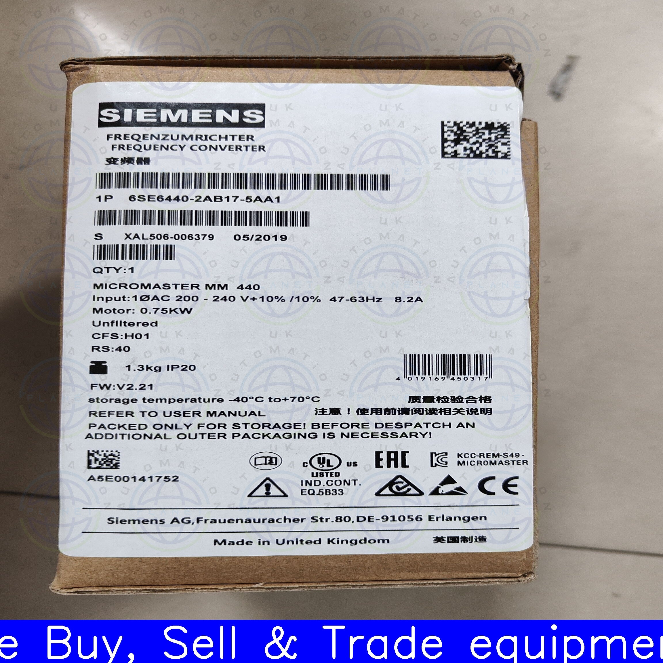 6SE6440-2AB17-5AA1