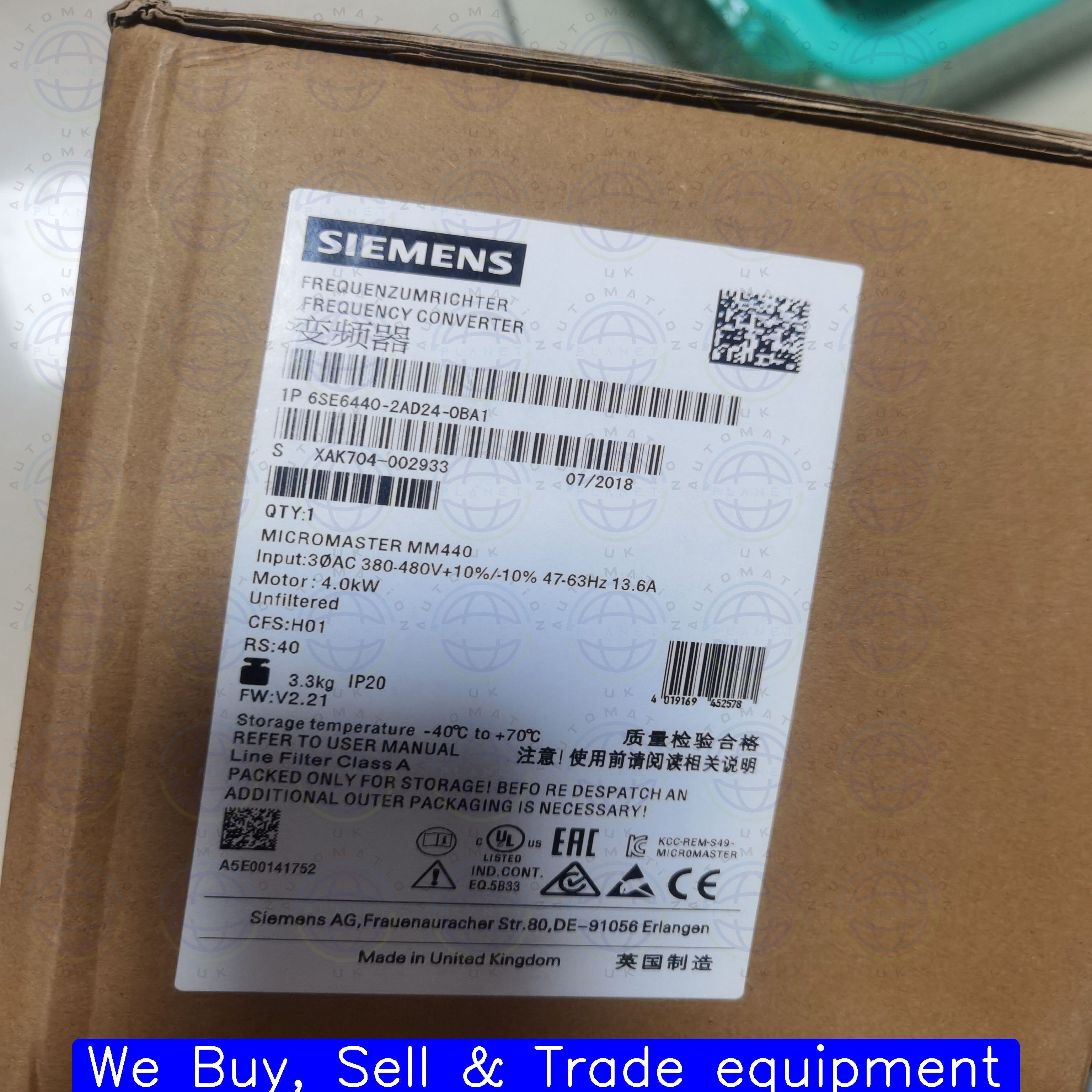 6SE6440-2AD24-0BA1