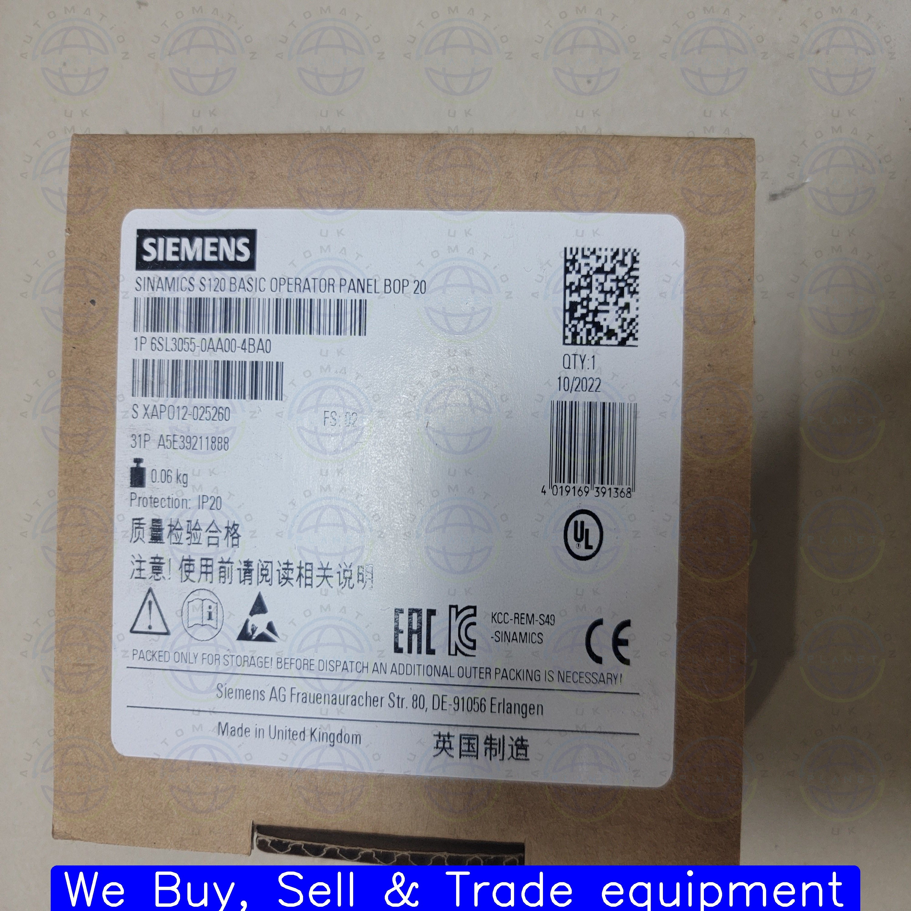 6SL3055-0AA00-4BA0