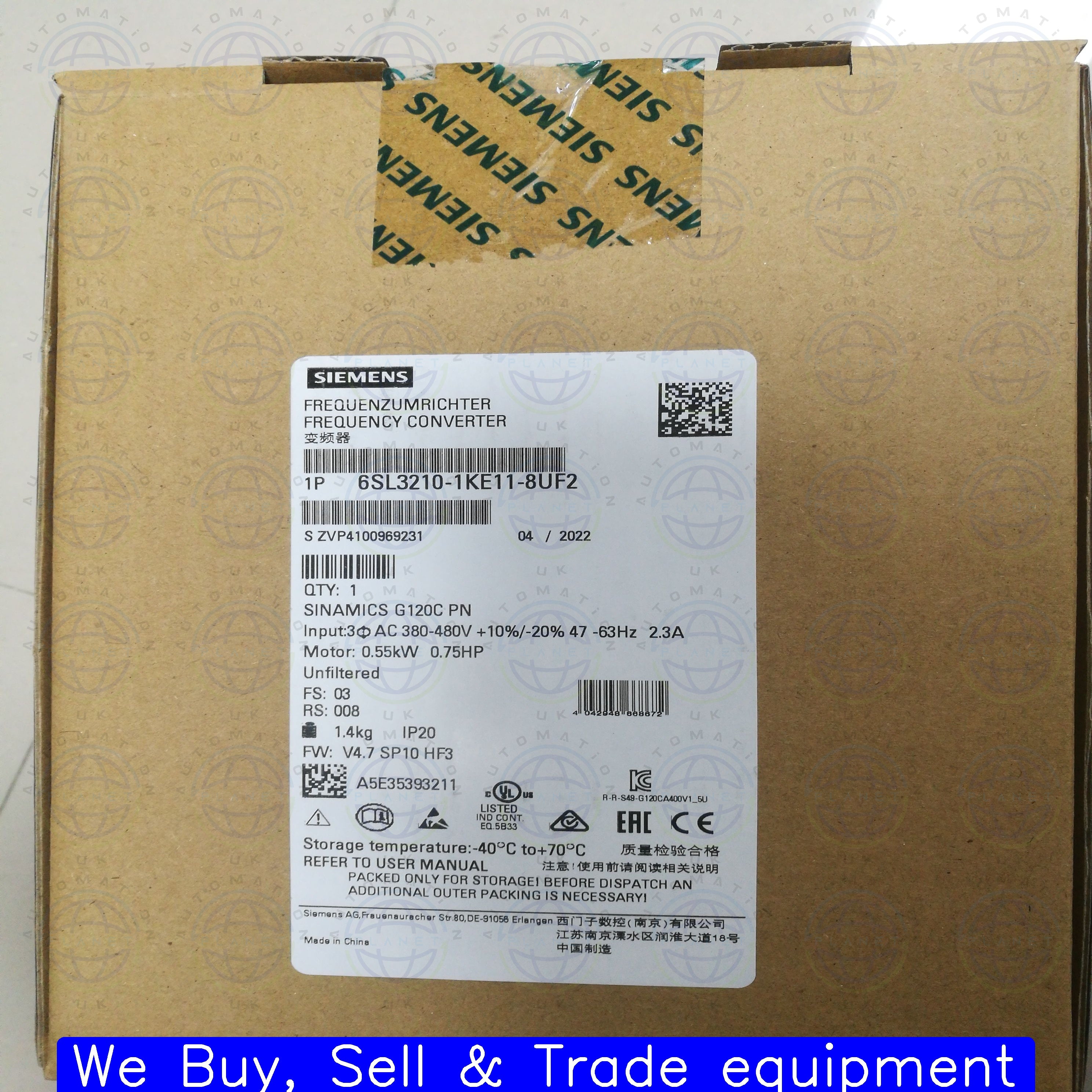 6SL3210-1KE11-8UF2