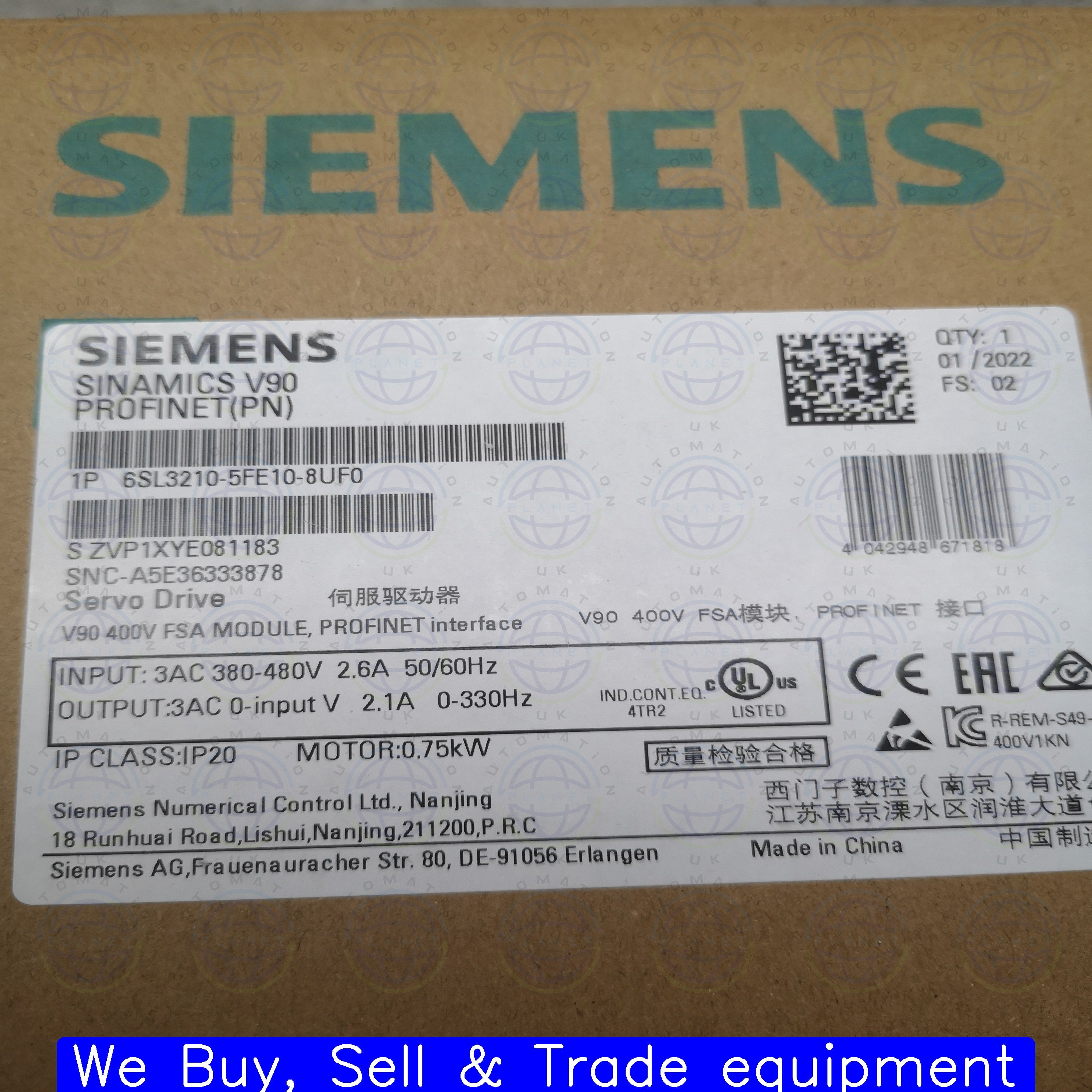 6SL3210-5FE10-8UF0