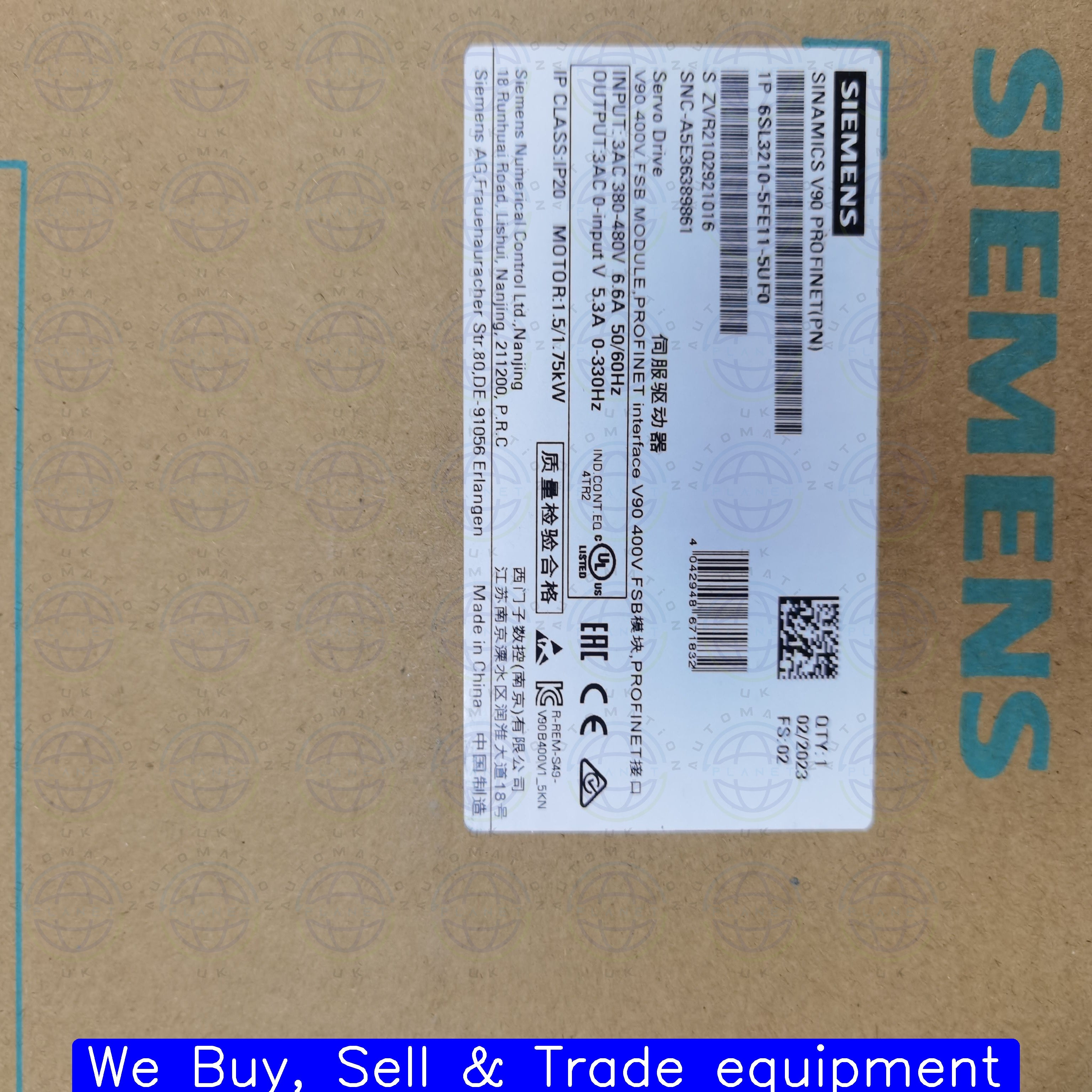 6SL3210-5FE11-5UF0