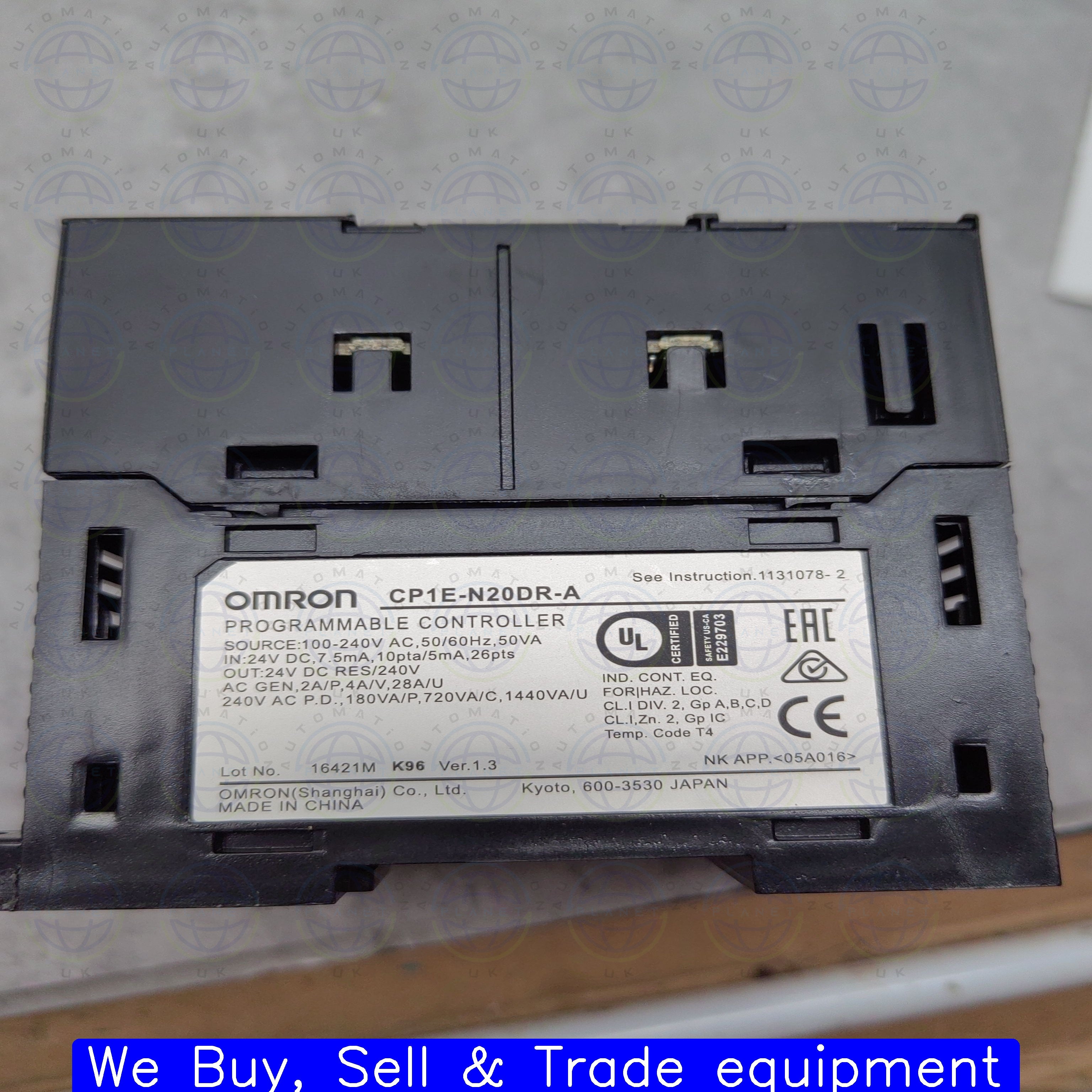 CP1E-N20DR-A